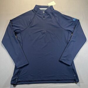 NWT Peter Millar Quarters Zip SPF50 Activewear Pullover (Branded) - Large